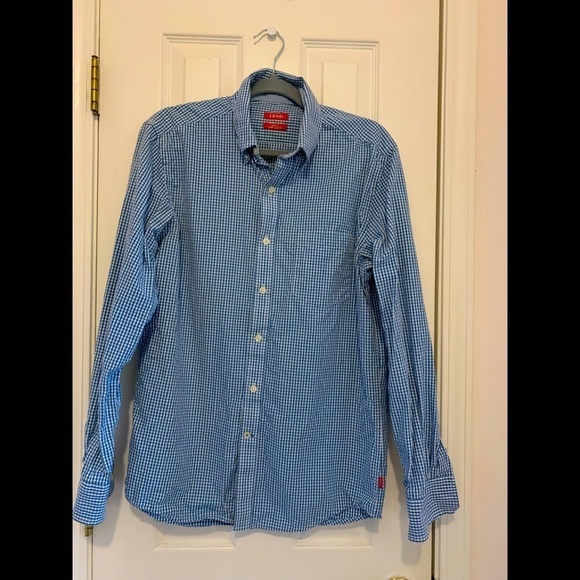 Izod Men’s cotton classic shirt, size M(15 1/2, 34”) - Picture 1 of 4